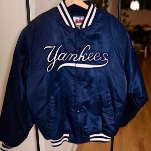 New York Yankees Vintage 90’s Authentic Starter Bomber Jacket MLB